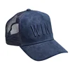 New trend suede mesh trucker cap with custom logo