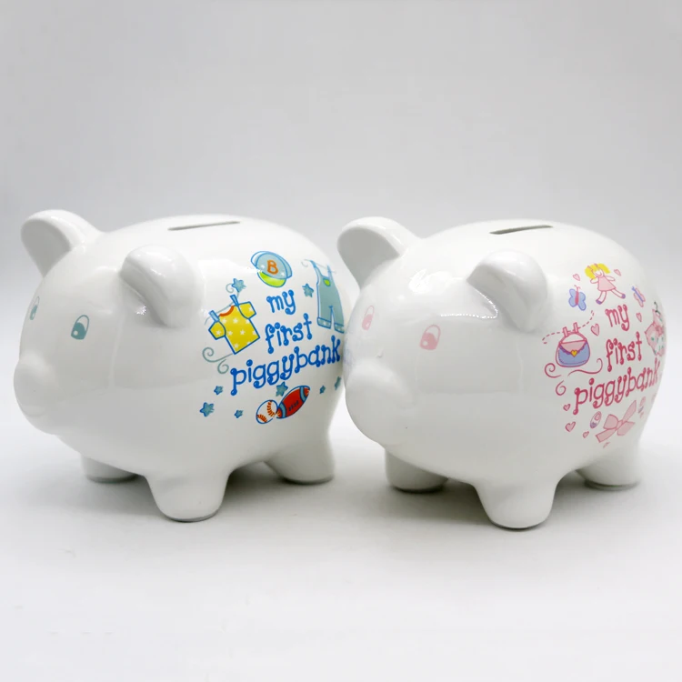 Wholesale Animal Custom Child Piggy Bank Ceramic Pig Buy Piggy Bank,Piggy Bank Ceramic