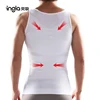 Mens Compression Body Shaper Slimming Vest Tank Top Shir for Men