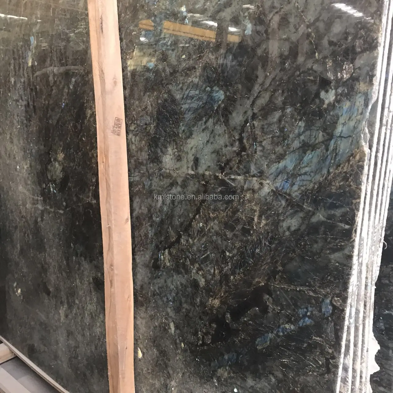 GradeLemurian Labradorite Blue Granite