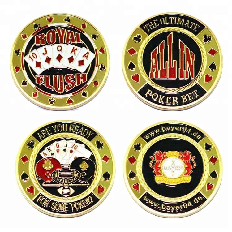 poker card guard, high quality metal poker chips(24k gold plated