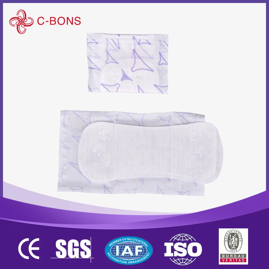 Disposable Ultra Thin Daily Waterproof Negative Ion Panty Liner With