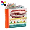 Card board full color book printing and publishing of children books in china