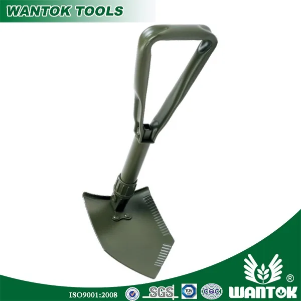 folding metal shovel