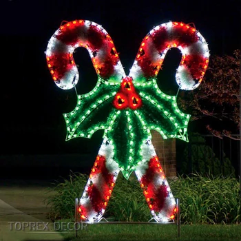 Multi Colored Candy Cane Outdoor Led Christmas Lights Buy