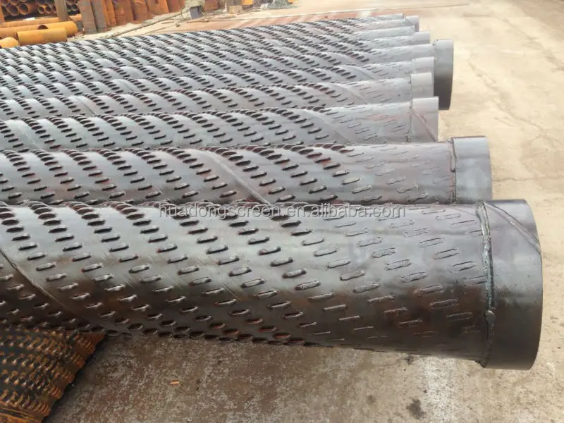 product-594-446 Wedge wire filter screen water well casing strainer used in water supply systems