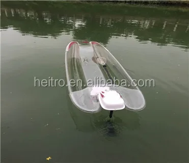 Clear Plastic Boat Transparent Kayak With Paddle For Sale - Buy Kayak ...