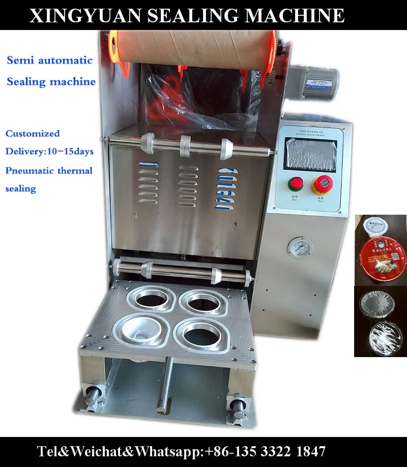 Xingyuan Plastic Cup/k Cup Sealing Machine/ Smaller Cup Sealer Ld803