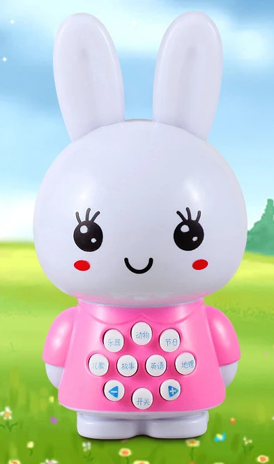 Mini rabbit story machine baby infant early childhood learning benefits emitting strange new toy wisdom