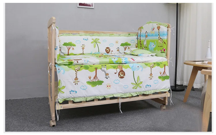 all round padded cot bumper