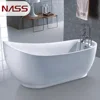 fashion clawfoot bathtub indoor bath tub freestanding white color basic bathtub
