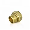 End Cup brass fitting with hump
