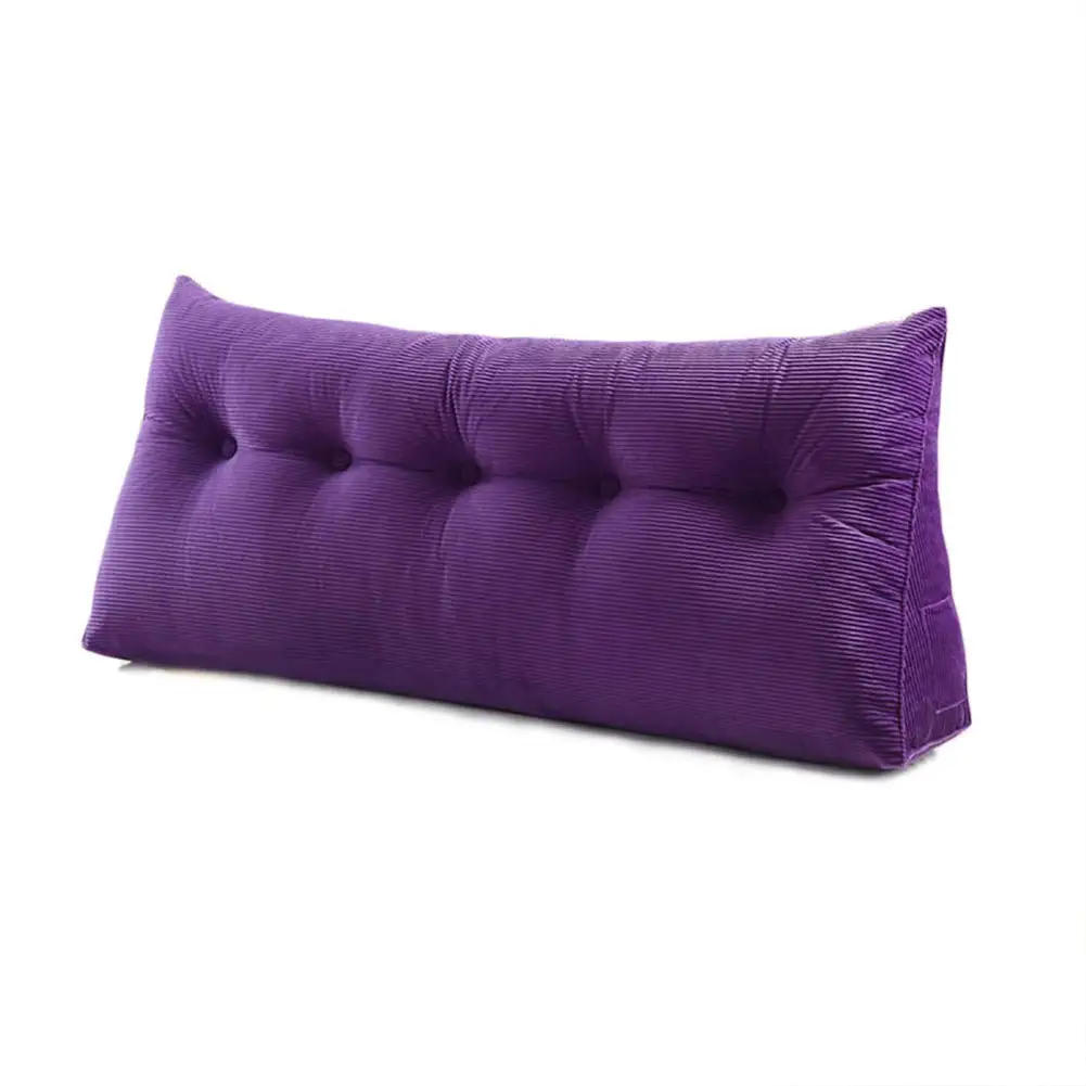 Wowmax Linen Pp Cotton Filled Triangular Wedge Pillow Positioning