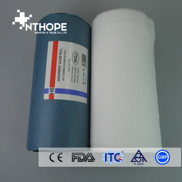 100cotton 90cm X 1000m 19x9 White Absorbent Gauze Roll 100 Buy 90cm