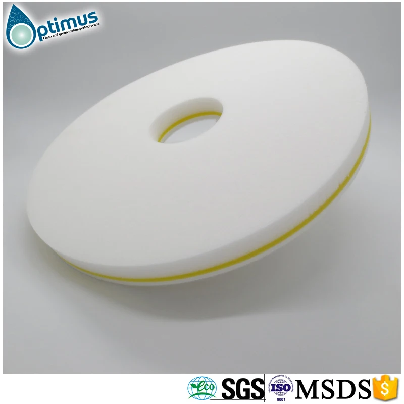 17'' Inches Round Melamine Foam Pads Polishing Floor Cleaning Pads