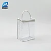 Custom printed clear pvc packing bag with hanger/Prevent dust/custom printed elastic