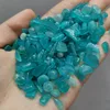 Nice Amazonite tumbled Crystal Loose Stones Clear And Green Amazonite Chips Polished