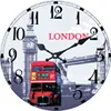 Competitive price plastic round wall clock digital