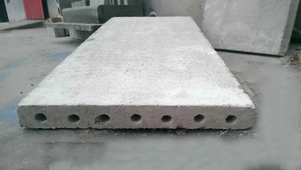 Precast Concrete Hollow Core Slab road block making machine