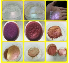 Mix 5 colors Chameleon powder for paint,DIY nail polish dust