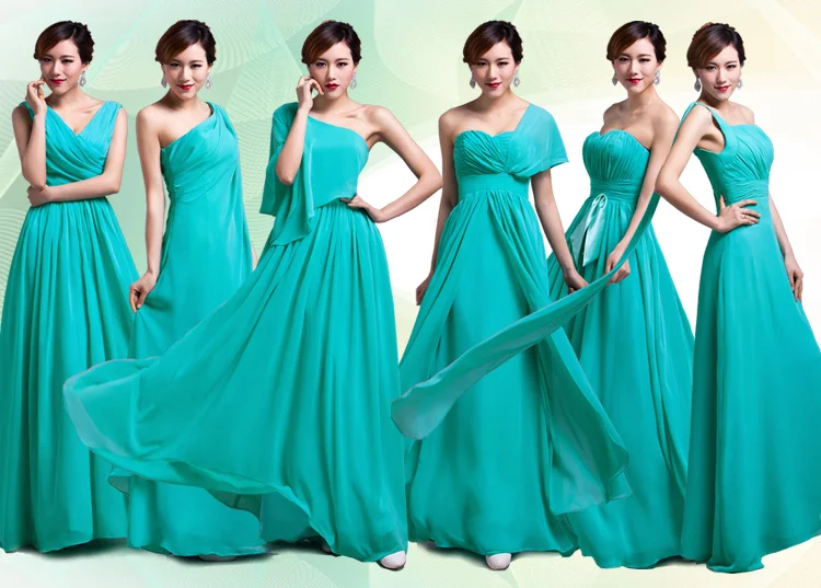 Turquoise And Coral Bridesmaid Dresses ...