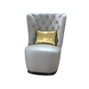 luxury high back wooden budget hotel contract chair furniture for lobby