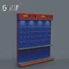 Hot sale retail shop trade wall unit peg board shelving display stand