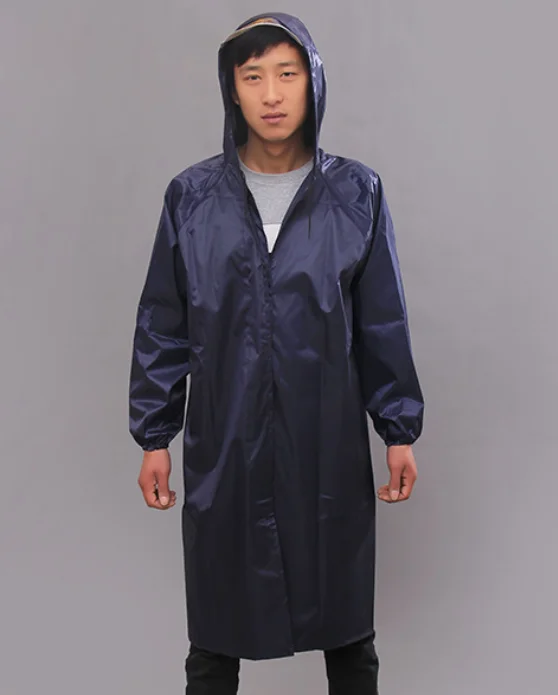 Waterproof Long Raincoat Men Rain Coat Strong High Quality Hiking ...