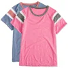 2017 OEM Promotional T-Shirts Ladies Combed Ringspun Cotton Slub Fabric Top Brand T Shirts For Women
