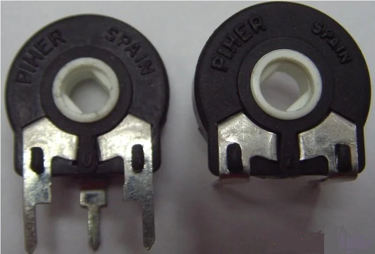 Pt06 Pt10 Pt15 Carbon Piher Potentiometer 1k 5k 10k 47k Buy Trimmer