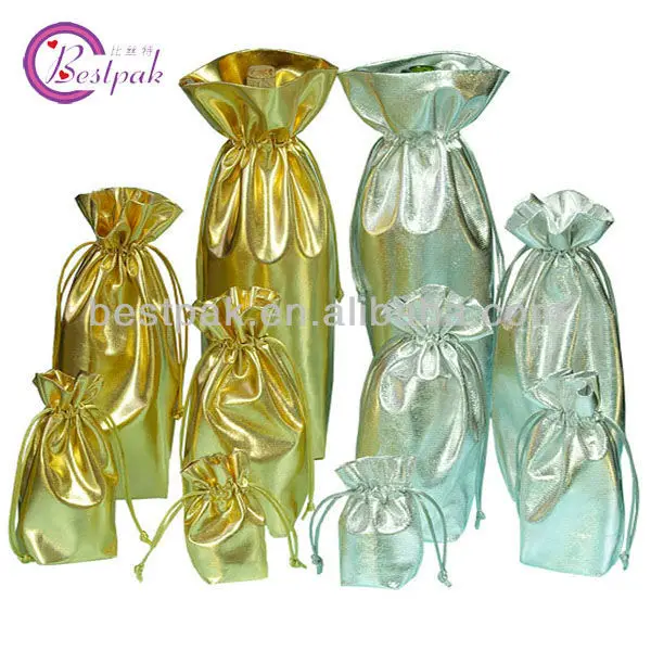 organza bottle bags