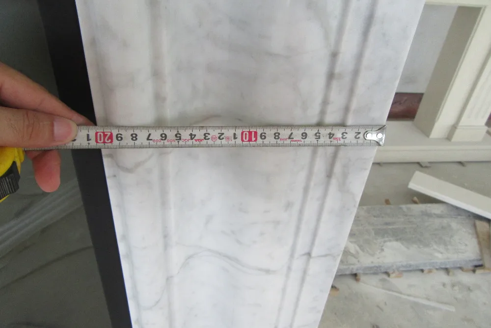 Chimenea De Mármol Blanco De Carrara - Buy Chimenea De Mármol Blanco