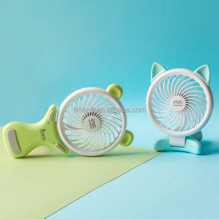 
2019 Korea portable rechargeable usb fan hand held mini electric fan 