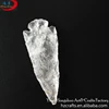 Gemstone quartz crystal sterling silver arrowhead pendant carving diamond jasper carved pendants