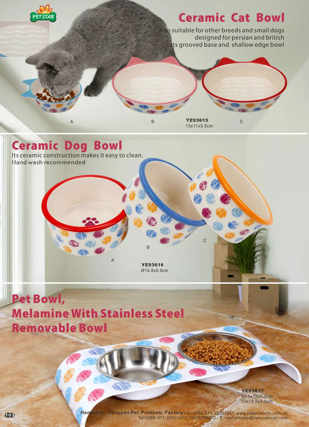 Supply Pet Food Bowl Ceramic Cat Bowl Feeding Drinking Bowls Buy Cat