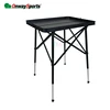 Folding Aluminum Makeup Case Stand Vanity Makeup Artist Table Dressing