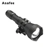 optical zoom hunting flashlight XM-L2 ED night hunting easy to replace the Lamp bead change to green or red beam color