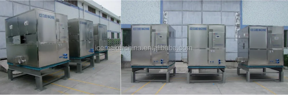 Guangzhou commercial ice cube maker manufacturers for ice plant factory