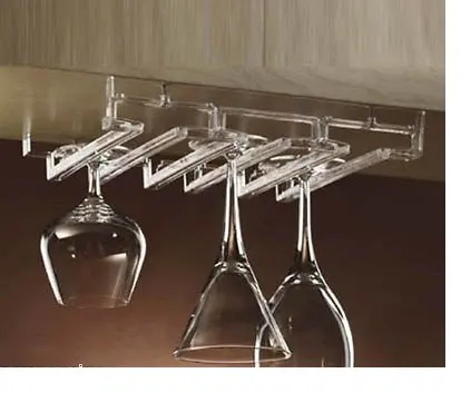 Clear Acrylic Wine Gles Find Get Quotations Acrylic Modular Stemware Wine Gl Rack Under Cabinet Shelf Gles