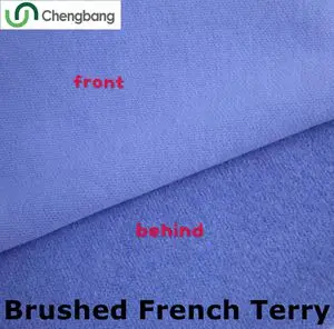 brushed french terry