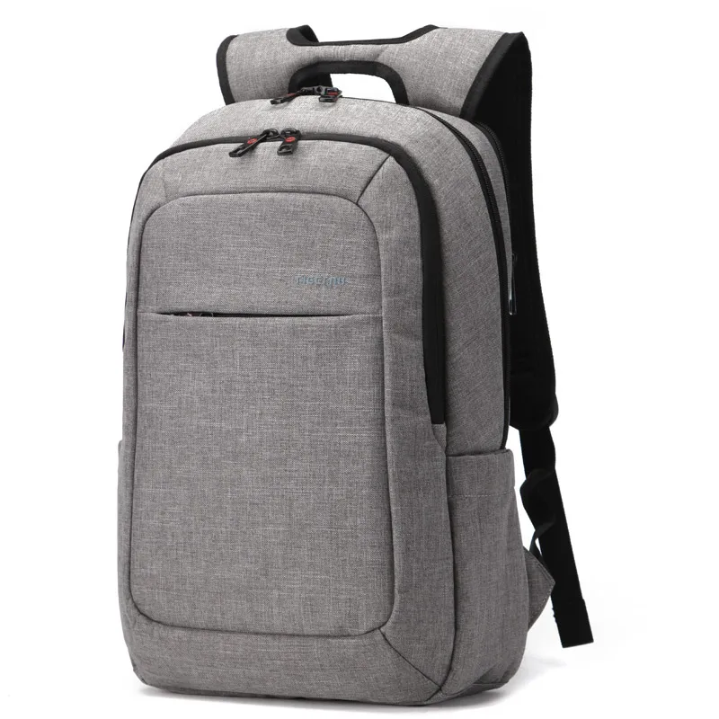 grey backpack men