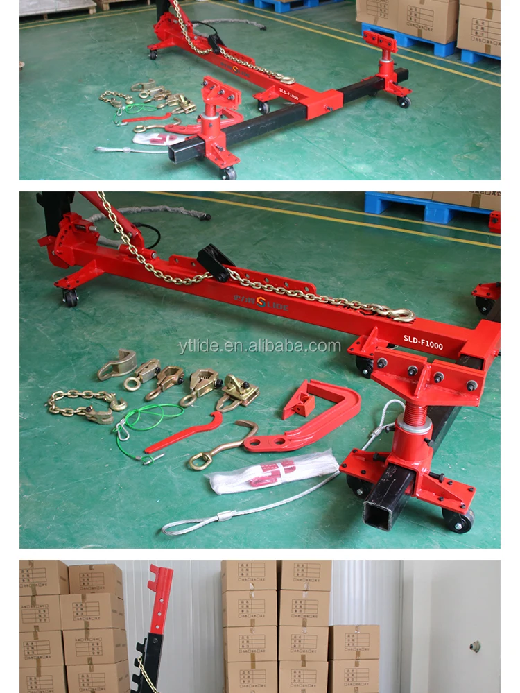 F1000 Car Chassis Repair Tools Auto Body Frame Straightening Bench