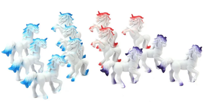 small plastic unicorn toys