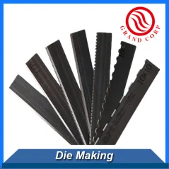 2pt 3pt Center Bevel Die Cutting Blade Perforation Blade, 0.71mm Steel Rule