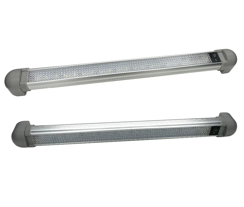 12v 24v 30 Led Interior Cab Swivel Lamp Light Strip Bar For