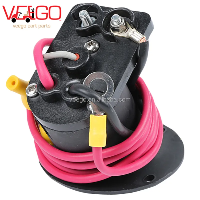 48 Volt Dc Charger Fuse& Receptacle Assembly/ Female Plug For Club Car