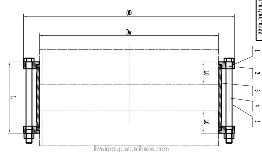 DN65DN3000 SSJB serial carbon steel dresser type expansion joint, View
