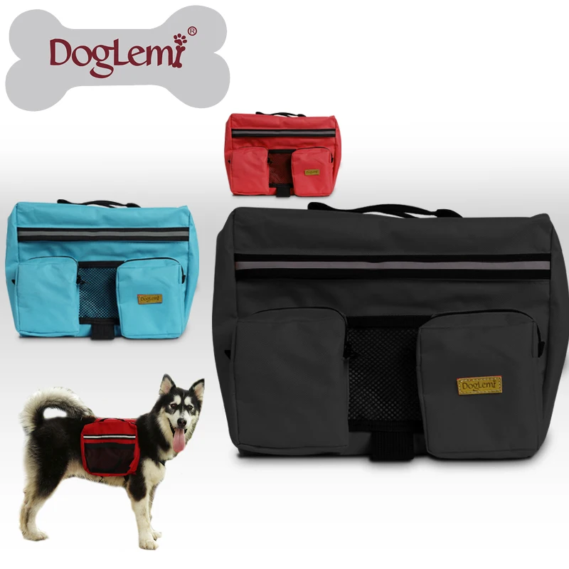Pet Dog Bag Medium And Large Big Dogs Outdoor Backpack Saddle Bags For