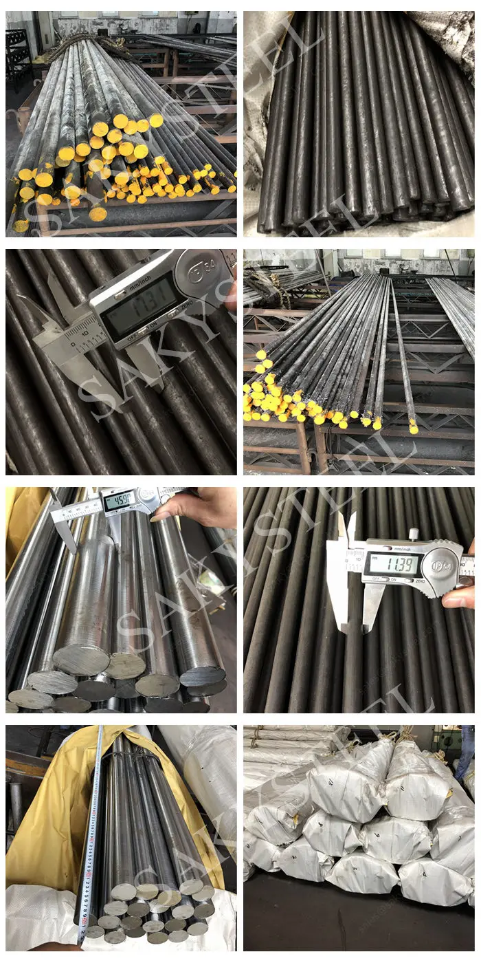 Astm A193 Bolting Materials Gr. B5 B6 B7 B16 B8 B8m Steel Round Bar