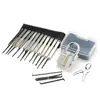 New Goso 15 pieces door locksmith supplier tool for car lock picking tools set